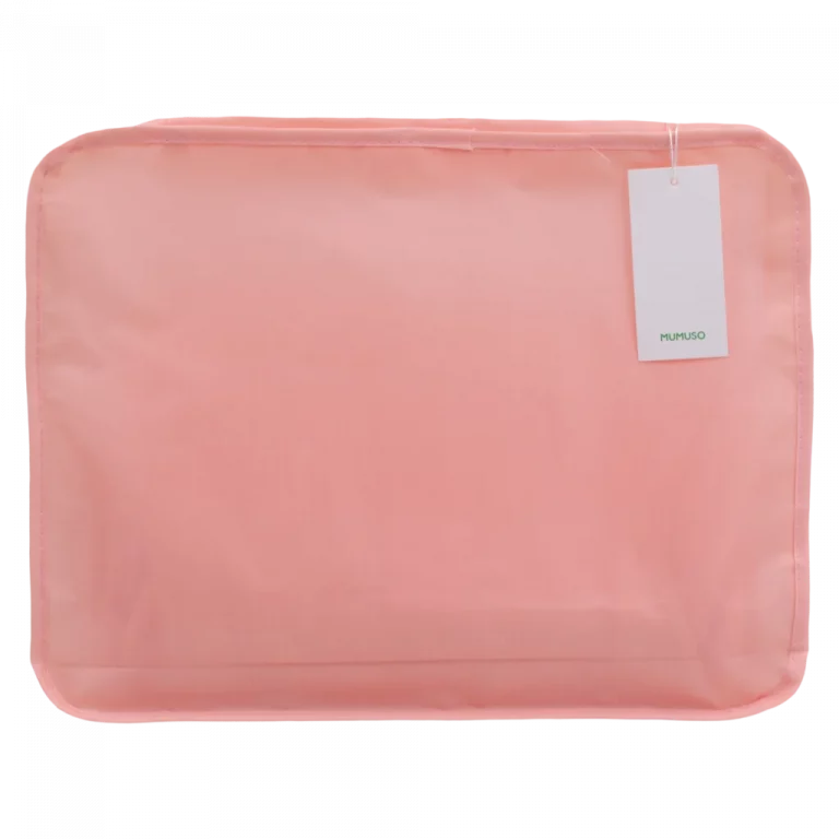 MUMUSO 6-teiliges Aufbewahrungstaschen Set aus Polyester (Pink) für Reise und Alltag – ideal für Koffer Organisation.