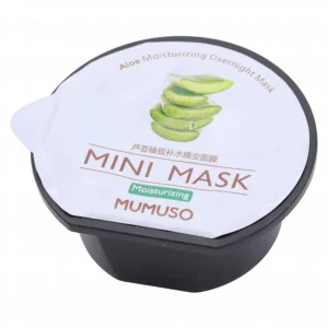 MUMUSO Aloe Vera Overnight-Gesichtsmaske, feuchtigkeitsspendend, 27,4 g (Grün) – Gesichtsmaske für trockene Haut.