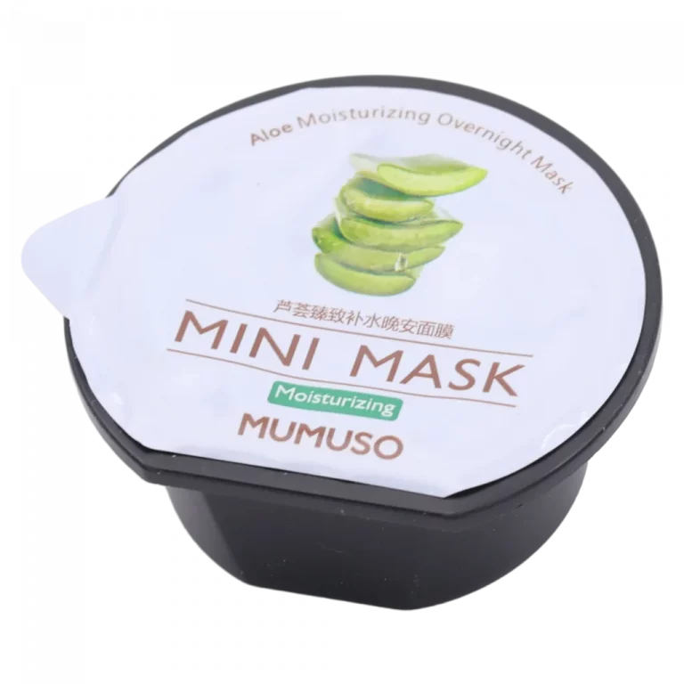 MUMUSO Aloe Vera Overnight-Gesichtsmaske, feuchtigkeitsspendend, 27,4 g (Grün) – Gesichtsmaske für trockene Haut.