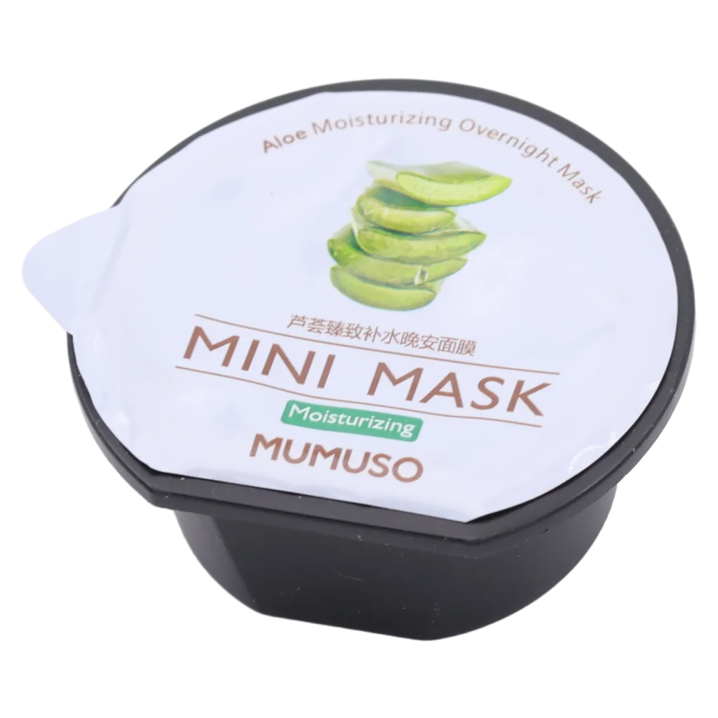 mumuso_aloe-vera_overnight-gesichtsmaske_feuchtigkeitsspendend_27-4g_gruen_2.webp MUMUSO Aloe Vera Overnight-Gesichtsmaske, feuchtigkeitsspendend, 27,4 g (Grün) – Gesichtsmaske für trockene Haut.