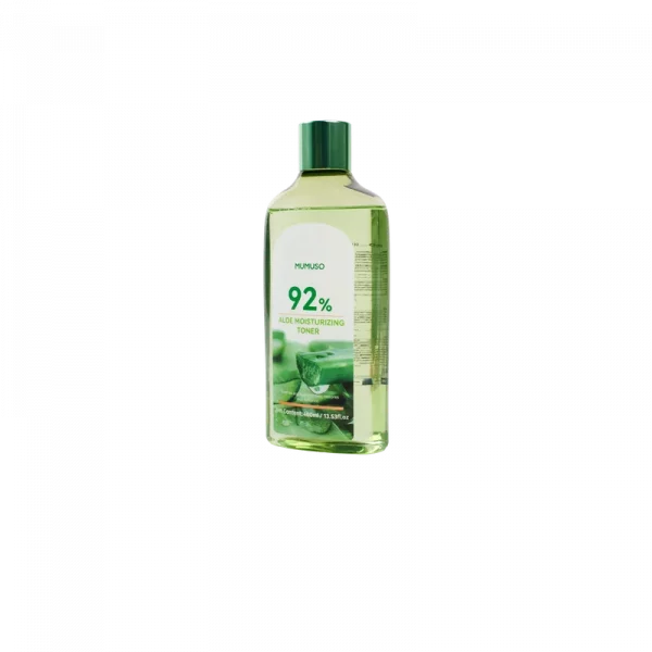 MUMUSO Aloe Vera Gesichtstoner, feuchtigkeitsspendend, 400 ml – sanfte Gesichtspflege für empfindliche Hauttypen.