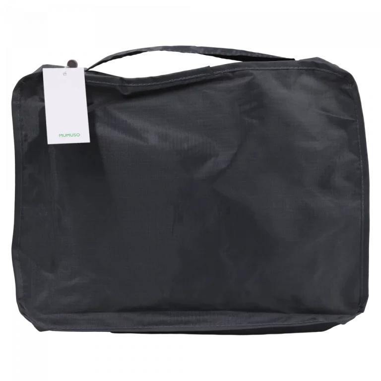 MUMUSO Aufbewahrungstasche Set aus Polyester, 6-teilig, ideal zum Kleidung organisieren auf Reisen, in Grau.