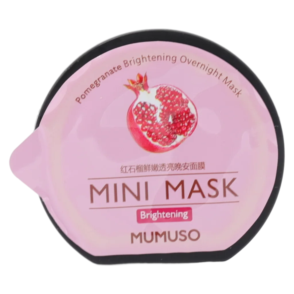 mumuso_aufhellende_overnight-gesichtsmaske_granatapfel-extrakt_27-6g_rot_2.webp MUMUSO aufhellende Overnight-Gesichtsmaske mit Granatapfel-Extrakt, 27,6 g (Rot) – feuchtigkeitsspendende Gesichtsmaske.
