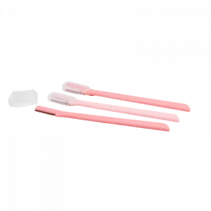 MUMUSO Augenbrauenrasierer 3er-Pack (Rosa) – präziser Augenbrauenrasierer für sanfte Gesichtshaarentfernung.