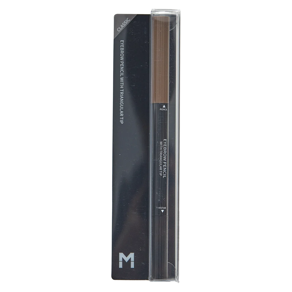 mumuso_augenbrauenstift_dreieckige-mine_buerste_braun_2.webp MUMUSO Augenbrauenstift mit dreieckiger Mine und Bürste in Braun – ideal für präzises und natürliches Augen Make-up.