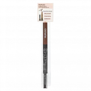 MUMUSO Augenbrauenstift mit dreieckiger Spitze, wasserfestes Augen Make-up in rötlichem Kaffeebraun für präzises Styling.