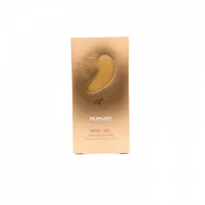 MUMUSO Augenmaske mit Schneckengel und Hyaluron, 96 ml (Gold) – feuchtigkeitsspendende Augenpflege für sensible Haut.