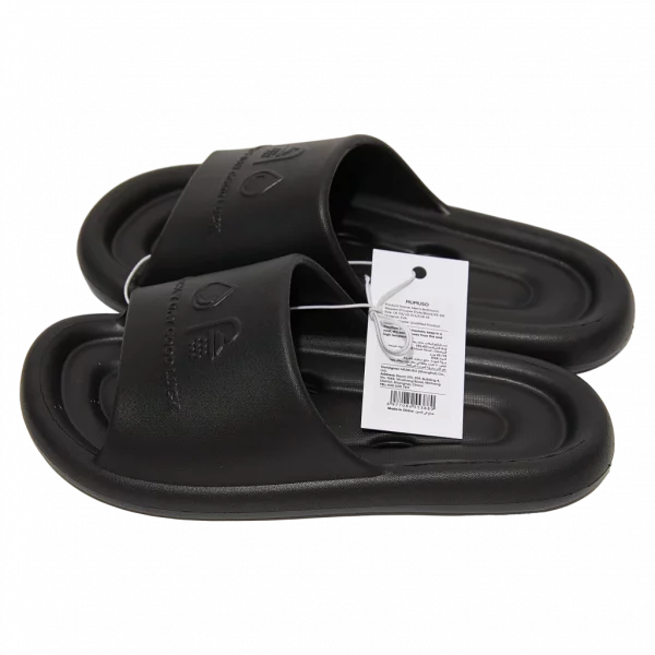 MUMUSO Badeslipper für Damen aus EVA, Größe 42–43 in Schwarz – rutschfeste und bequeme Hausschuhe fürs Badezimmer.