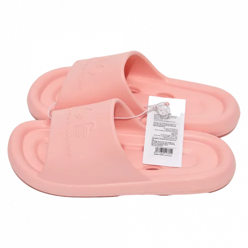MUMUSO Badeslipper für Damen, Größe 36-37 aus EVA in Rosa – bequeme, wasserdurchlässige Badeschuhe für das Badezimmer.