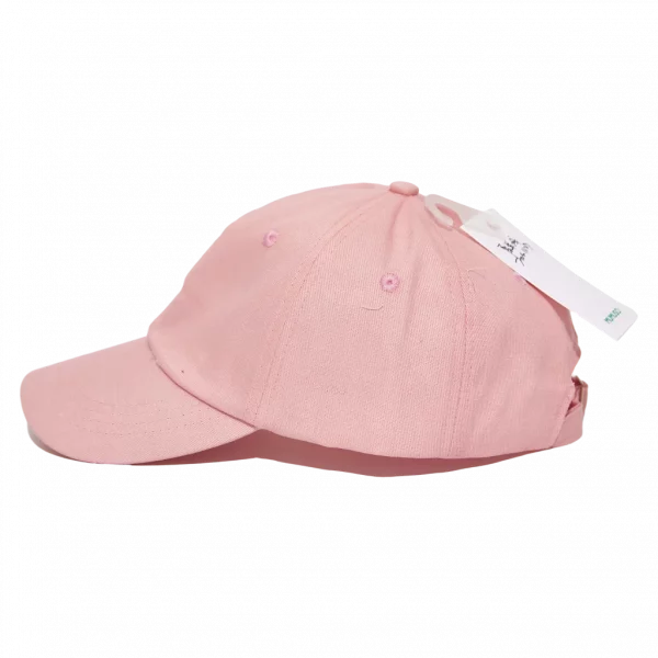 MUMUSO Baseball Cap aus 100% Baumwolle für Erwachsene in Rosa – verstellbare Baseball Cap für Damen und Herren.