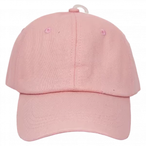 MUMUSO Baseball Cap aus 100% Baumwolle für Erwachsene in Rosa – verstellbare Baseball Cap für Damen und Herren.