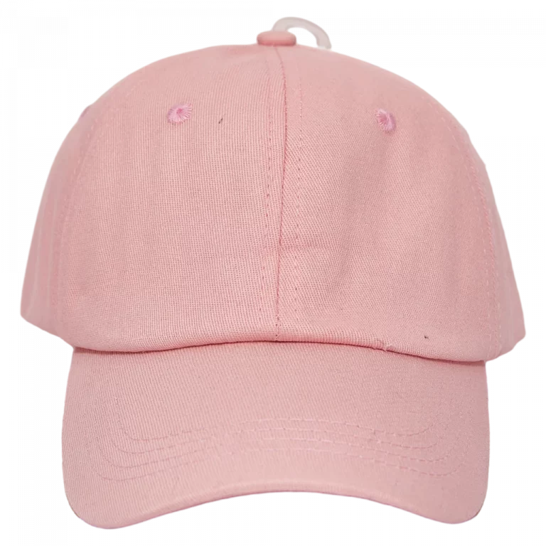 MUMUSO Baseball Cap aus 100% Baumwolle für Erwachsene in Rosa – verstellbare Baseball Cap für Damen und Herren.