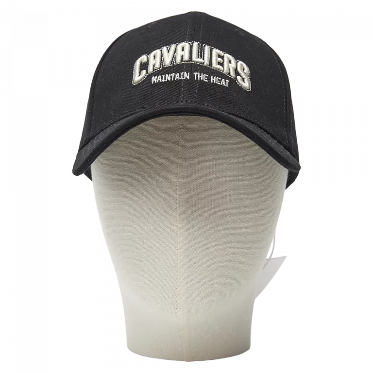 MUMUSO Baseball Cap für Erwachsene in Schwarz mit Cavaliers-Print – sportliche Baseball Cap für Alltag oder Freizeit.