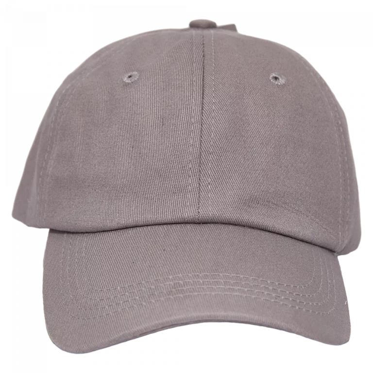 MUMUSO Baseballcap für Erwachsene, verstellbar (Grau) – schlichte Cap in Grau für Damen und Herren.