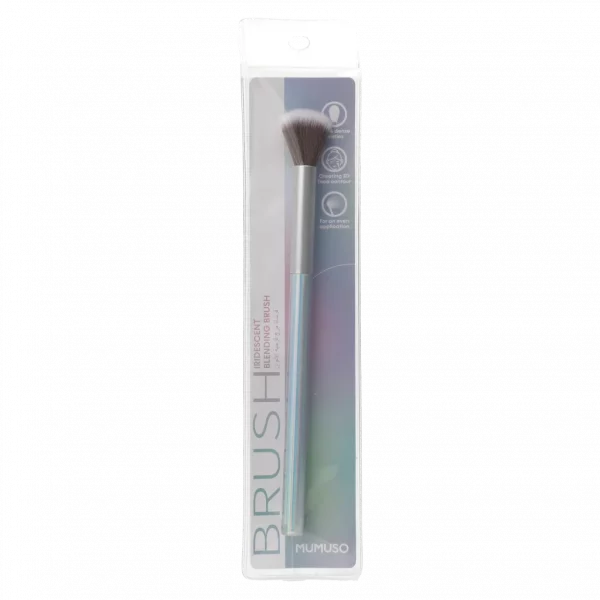 MUMUSO Blending Pinsel mit irisierendem Schaft, mehrfarbig, ideal als Kosmetikpinsel zum Verblenden von Make-up.
