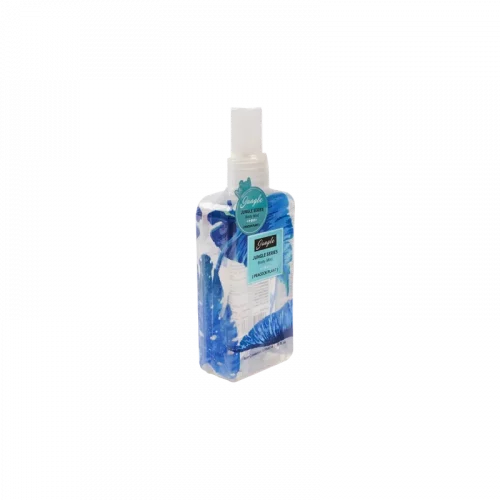 MUMUSO Body Mist mit tropischem Duft, 119,6 ml (Blau) – erfrischendes Körperspray mit Pflanzenmotiv für Damen.