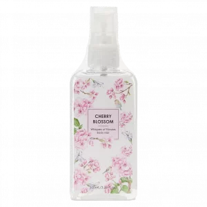 MUMUSO Body Mist Kirschblüte, blumiges Körperspray für Damen, 100 ml – erfrischendes Parfümspray mit Kirschblüten.