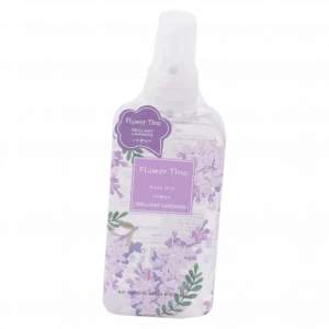 MUMUSO Body Mist mit Lavendelduft, 119,6 ml – erfrischendes Körperspray Lavendel für Damen mit floralem Print.