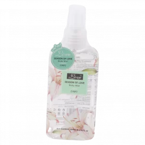 MUMUSO Body Mist Lily, Körperspray blumig, 119,6 ml – Körperspray mit Lilienduft für empfindliche Haut.