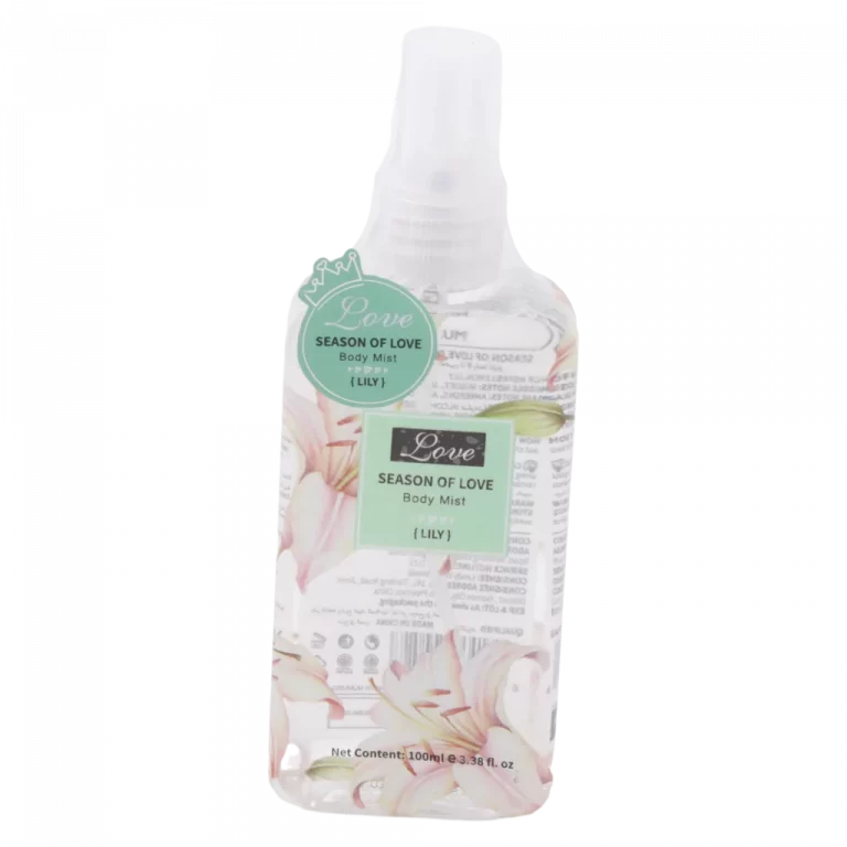 MUMUSO Body Mist Lily, Körperspray blumig, 119,6 ml – Körperspray mit Lilienduft für empfindliche Haut.