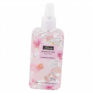MUMUSO Body Mist mit Kirschblüten-Duft, 100 ml – zarter Körperspray mit blumigem Duft für unterwegs und Alltag.
