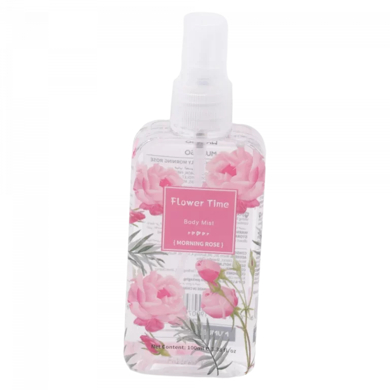 MUMUSO Body Mist mit Rosenduft, 119,6 ml (Rosa) – erfrischendes Körperspray für Damen mit floralem Duft.