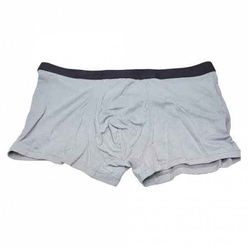 MUMUSO Boxershorts Herren in komfortabler Passform, hellblau – bequeme Unterwäsche Herren mit elastischem Bund.