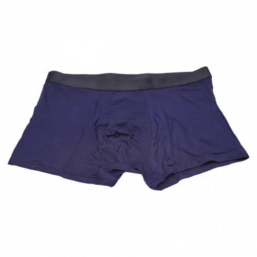MUMUSO Boxershorts für Herren im komfortablen Schnitt, Größe 2XL – bequeme Unterwäsche in Navy Blau für Männer.