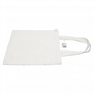 MUMUSO Canvas Schultertasche aus Polyester-Baumwolle, weiß – praktische Canvas Tasche mit Capybara, ideal für den Alltag.