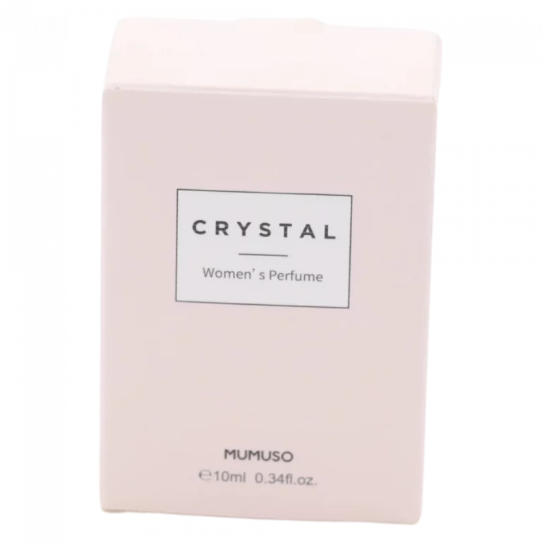 MUMUSO Damenparfüm Crystal im Glasflakon, 10 ml (Transparent) – elegantes Parfüm für Frauen, perfekt für unterwegs.