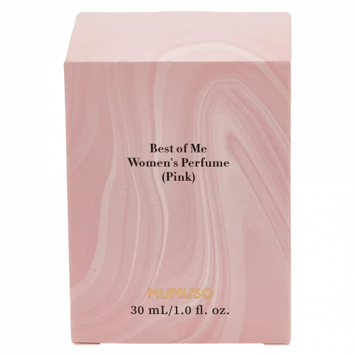 MUMUSO Damenparfüm mit frischem Duft, 30 ml (Rosa) – elegantes Damenparfüm für Frauen im Alltag, handliche Größe.