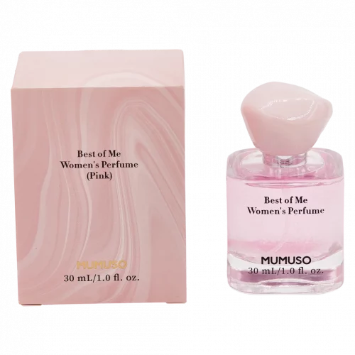 MUMUSO Damenparfüm mit frischem Duft, 30 ml (Rosa) – elegantes Damenparfüm für Frauen im Alltag, handliche Größe.