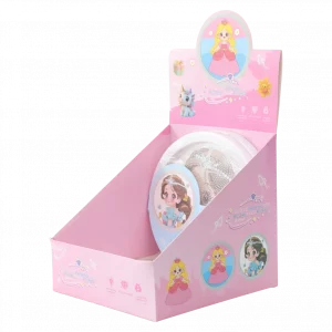 MUMUSO Diamond Painting Set mit Rahmen und Standfuß, Bastelset für Kinder mit Prinzessin und multicolor Perlen.