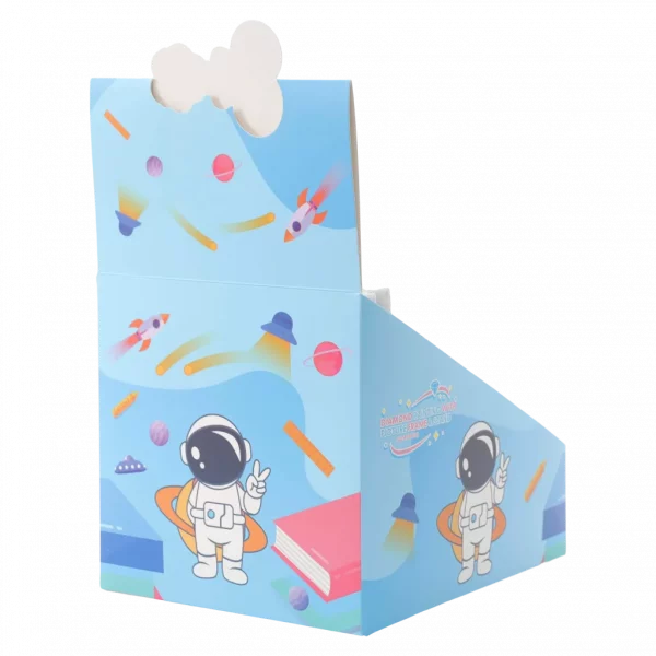 MUMUSO Diamond Painting Set mit Astronaut für Kinder inklusive Bilderrahmen, DIY Bastelset in Hellblau, ideal zum Dekorieren.
