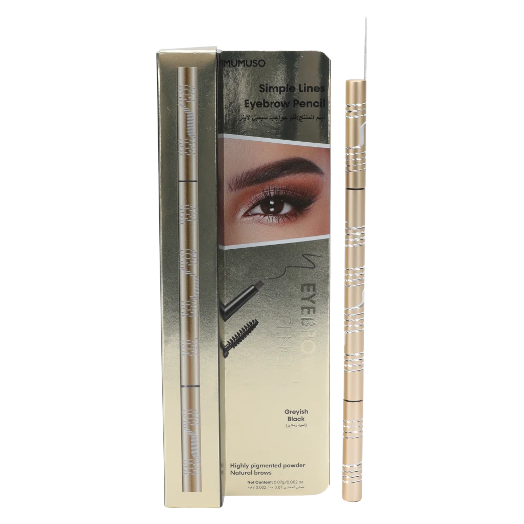 mumuso_doppelseitiger_augenbrauenstift_buerste_praezises_styling_beige.webp MUMUSO doppelseitiger Augenbrauenstift beige mit Bürste – Augen Make-up für präzises und natürliches Brauenstyling.