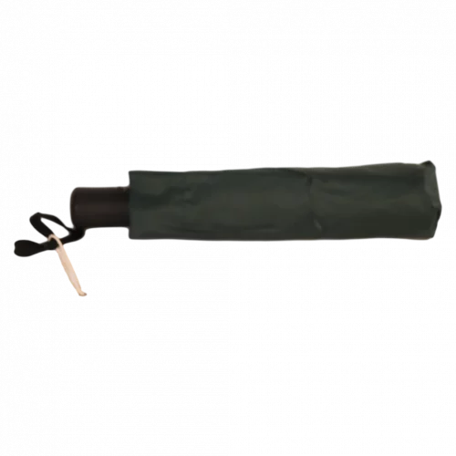 MUMUSO Taschenschirm mit Automatikfunktion, dreifach faltbar in Army Green, ideal als Regenschirm für unterwegs.