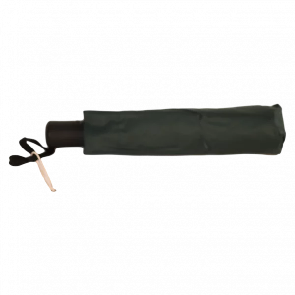 MUMUSO Taschenschirm mit Automatikfunktion, dreifach faltbar in Army Green, ideal als Regenschirm für unterwegs.