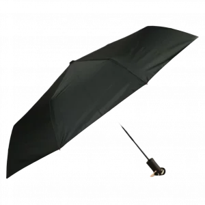 MUMUSO Taschenschirm mit Automatikfunktion, dreifach faltbar in Army Green, ideal als Regenschirm für unterwegs.