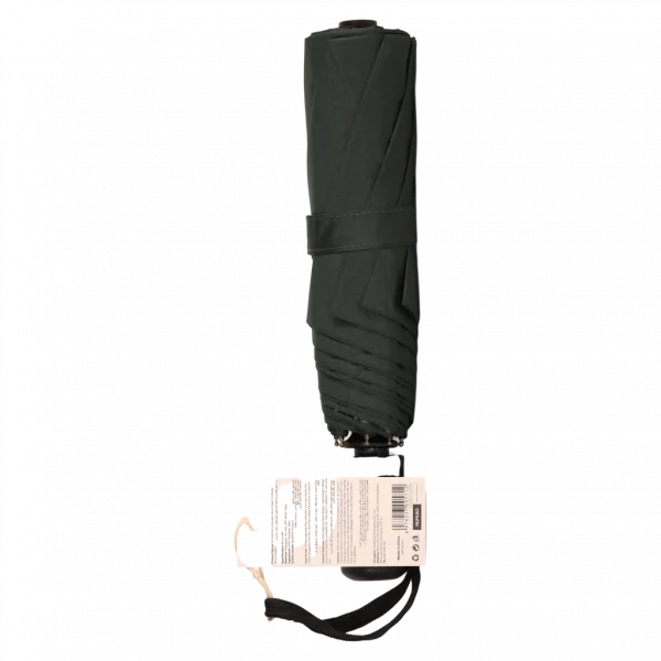 MUMUSO Taschenschirm mit Automatikfunktion, dreifach faltbar in Army Green, ideal als Regenschirm für unterwegs.