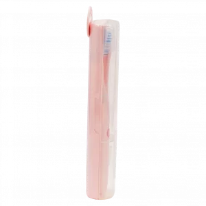 MUMUSO elektrisches Zahnbürstenset mit Schalltechnologie für Erwachsene, rosa, praktische Zahnpflege für die tägliche Mundhygiene.