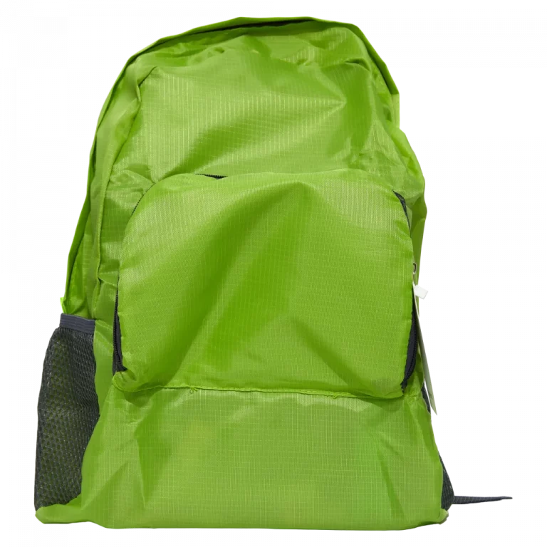 MUMUSO faltbarer Rucksack aus Oxford-Stoff, leicht und kompakt, in Grün – praktischer Rucksack für Reisen.