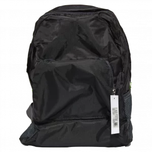 MUMUSO faltbarer Rucksack aus Oxford-Stoff, ultraleicht und vielseitig verwendbar, schwarz – ideal als faltbarer Rucksack.