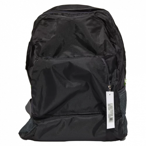 MUMUSO faltbarer Rucksack aus Oxford-Stoff, ultraleicht und vielseitig verwendbar, schwarz – ideal als faltbarer Rucksack.