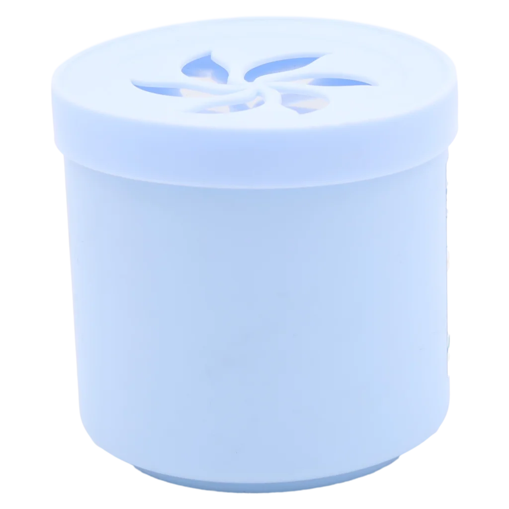 mumuso_faser-duftspender_ozean_190g_hellblau.webp MUMUSO Faser-Duftspender Ozean, 190 g in Hellblau – dekorativer Duftspender für Bad oder Büro mit frischem Ozean-Duft.