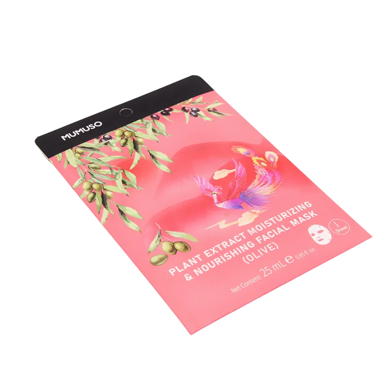 mumuso_feuchtigkeitsspendende_gesichtsmaske_olivenextrakt_20ml_rosa_2.webp MUMUSO Gesichtsmaske mit Olivenextrakt, 20 ml – feuchtigkeitsspendende Tuchmaske für intensive Gesichtspflege.