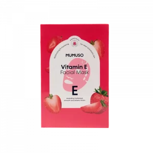 MUMUSO Gesichtsmaske mit Vitamin E, 185,4 g (Rosa) – feuchtigkeitsspendende Gesichtsmaske für sensible Haut.
