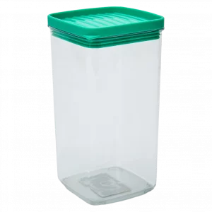 MUMUSO Frischhaltedose aus Kunststoff, 600 ml (Grün) – praktische Küchen Frischhaltedose für trockene Lebensmittel.