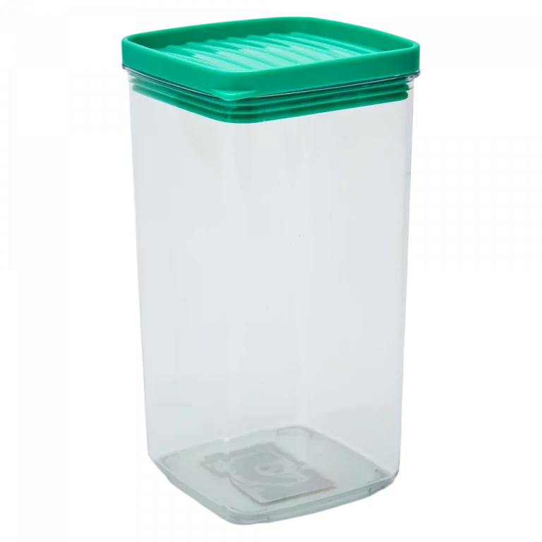 MUMUSO Frischhaltedose aus Kunststoff, 600 ml (Grün) – praktische Küchen Frischhaltedose für trockene Lebensmittel.