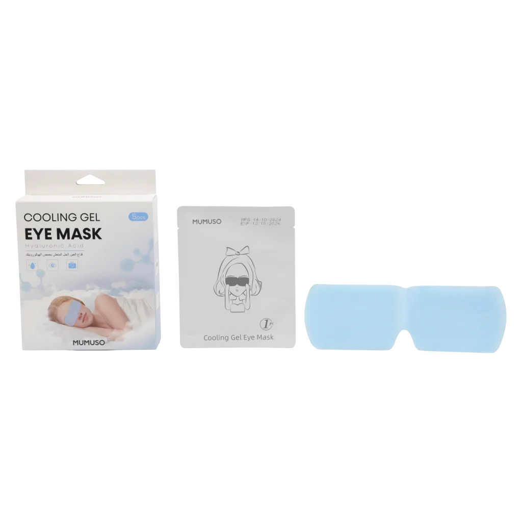 mumuso_gel-augenmaske_vliesstoff_kuehlend_hellblau_5er-pack_2.webp MUMUSO Gel-Augenmaske für Erwachsene, kühlend, Vliesstoff, hellblau – erfrischende Augenmaske für müde Augen.
