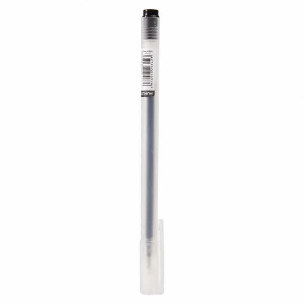 MUMUSO Gel-Tintenroller, schlankes Design in Schwarz – präziser Gel-Stift für Büro und Schule.